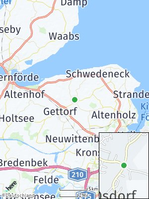 Here Map of Osdorf bei Kiel
