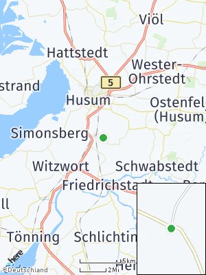 Here Map of Südermarsch bei Husum