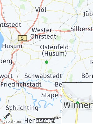 Here Map of Winnert bei Husum