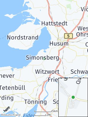 Here Map of Simonsberg bei Husum