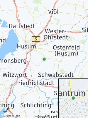Here Map of Rantrum bei Husum