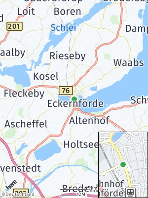 Here Map of Eckernförde
