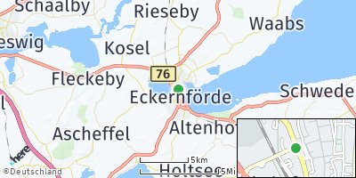 Google Map of Eckernförde