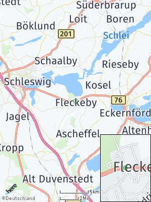 Here Map of Fleckeby