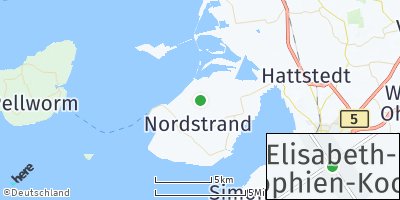 Google Map of Elisabeth-Sophien-Koog