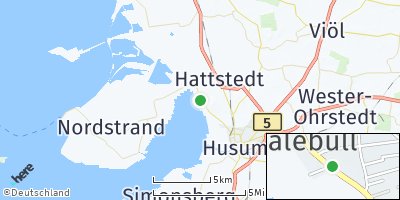 Google Map of Schobüll bei Husum