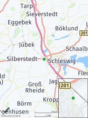 Here Map of Schuby bei Schleswig