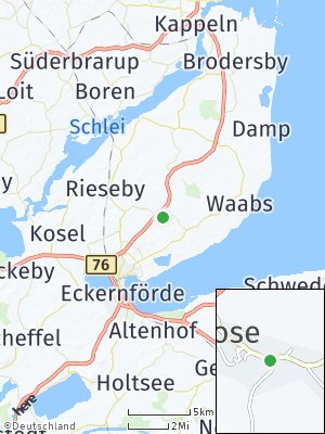 Here Map of Loose bei Eckernförde