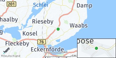 Google Map of Loose bei Eckernförde