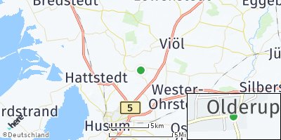 Google Map of Olderup