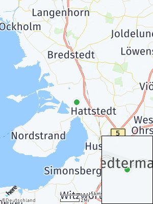 Here Map of Hattstedtermarsch