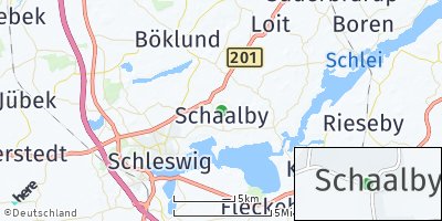 Google Map of Schaalby