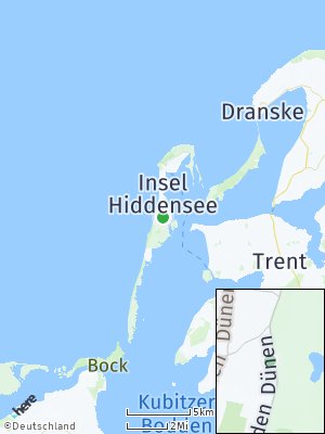 Here Map of Insel Hiddensee