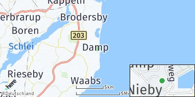 Google Map of Damp