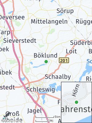 Here Map of Süderfahrenstedt