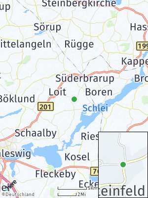 Here Map of Steinfeld bei Schleswig