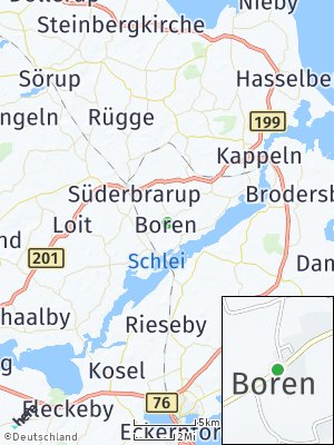 Here Map of Boren