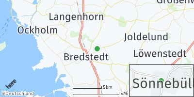 Google Map of Sönnebüll