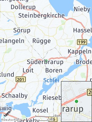 Here Map of Süderbrarup