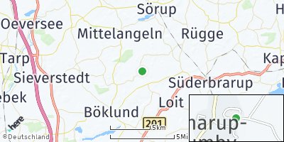 Google Map of Schnarup-Thumby
