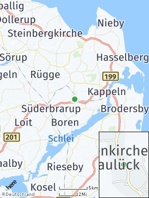 Here Map of Rabenkirchen-Faulück
