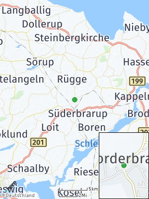 Here Map of Norderbrarup
