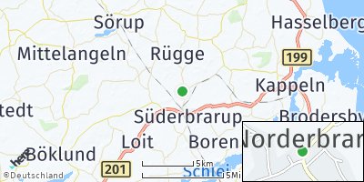 Google Map of Norderbrarup