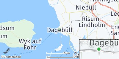Google Map of Dagebüll
