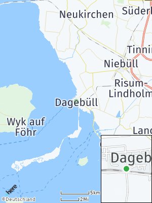 Here Map of Dagebüll