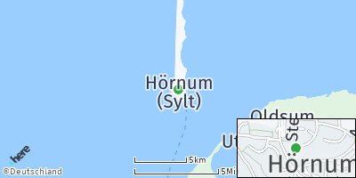 Google Map of Hörnum
