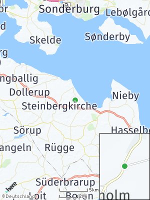 Here Map of Steinberg bei Flensburg