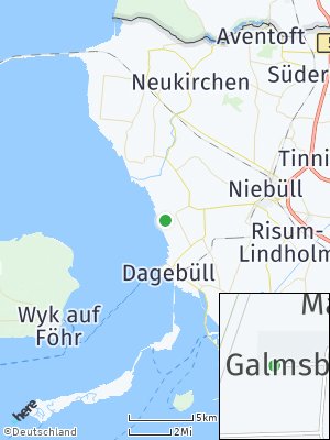 Here Map of Galmsbüll