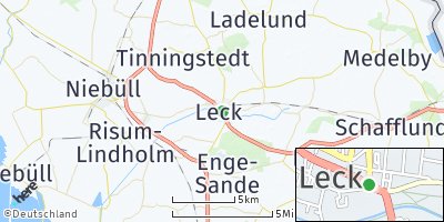 Google Map of Leck