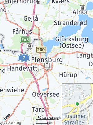 Here Map of Flensburg