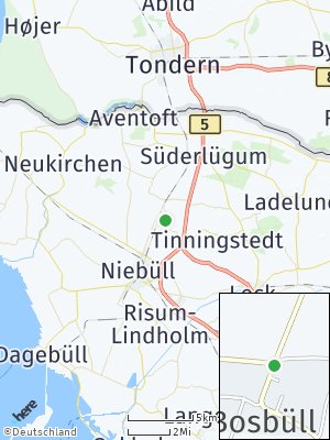 Here Map of Bosbüll