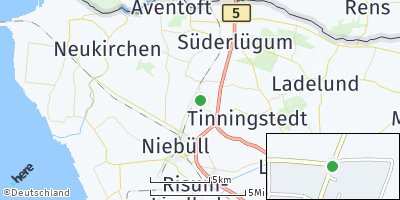 Google Map of Bosbüll
