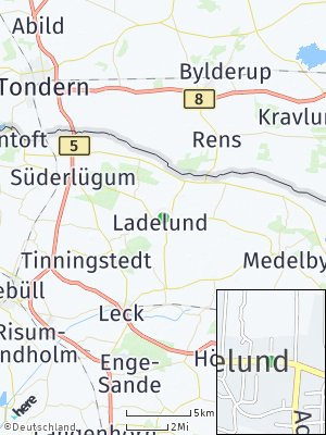 Here Map of Ladelund