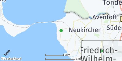 Google Map of Friedrich-Wilhelm-Lübke-Koog