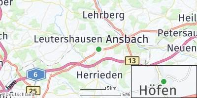 Höfen bei Ansbach