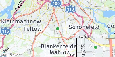 Google Map of Lichtenrade