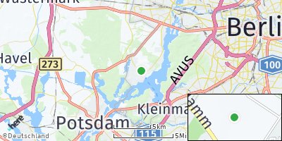 Google Map of Kladow