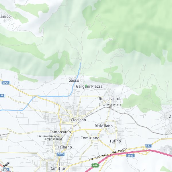 HERE Map of Sant'Agnello, Italia