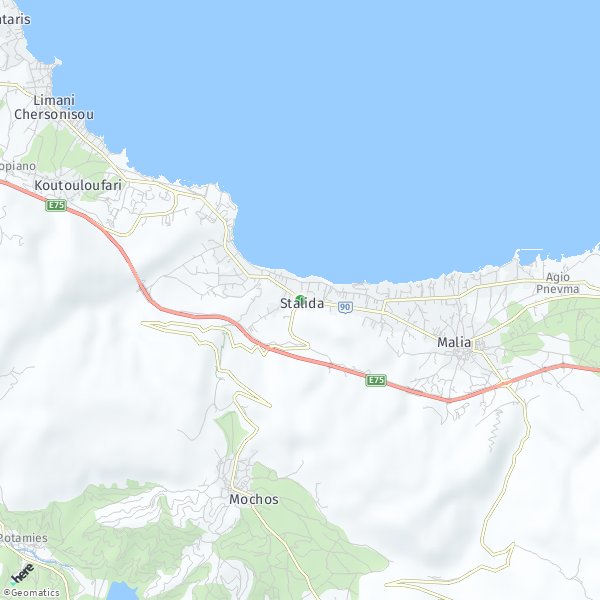 HERE Map of Σταλίδα, Greece
