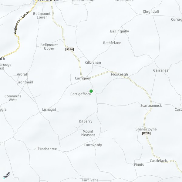 HERE Map of Scarriff, Scarriff